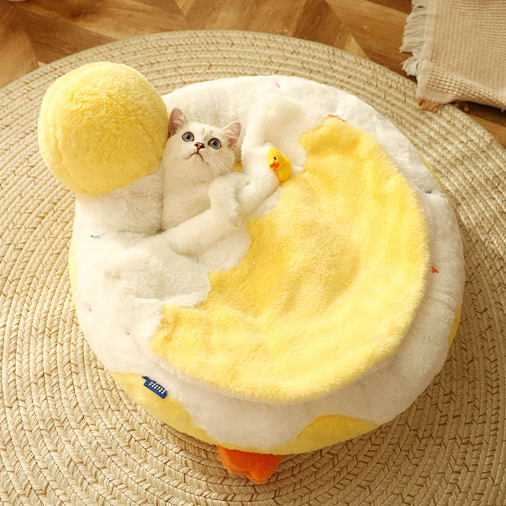 All Season Warm Pet Cute Cat Bed - Image 3