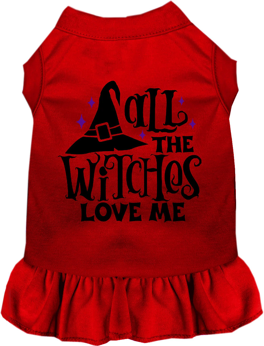 All the Witches Love Me Halloween Pet Dress - Image 3