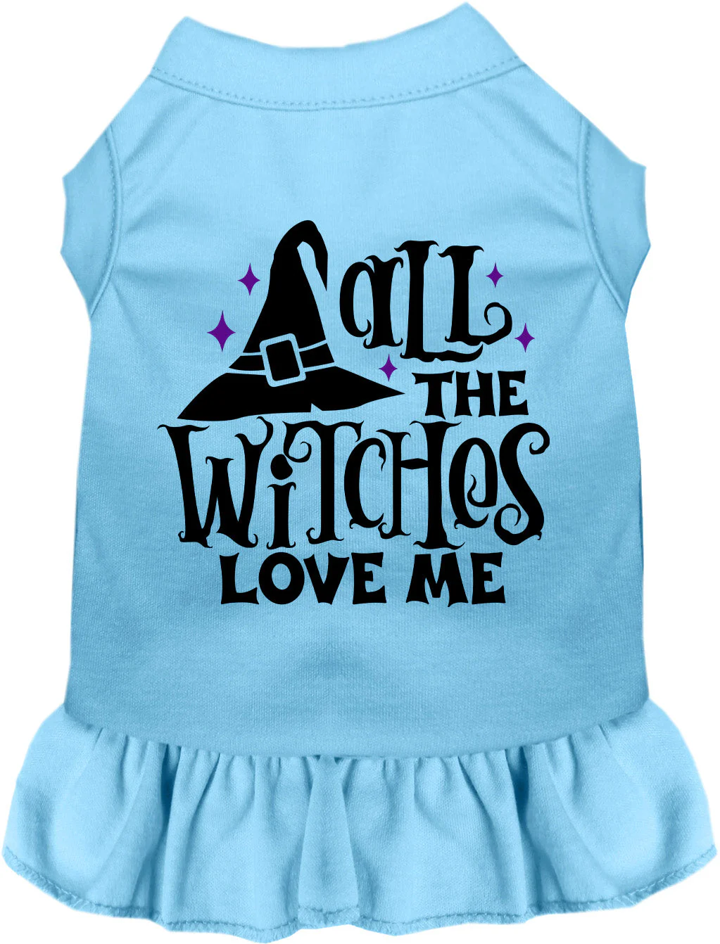 All the Witches Love Me Halloween Pet Dress - Image 4