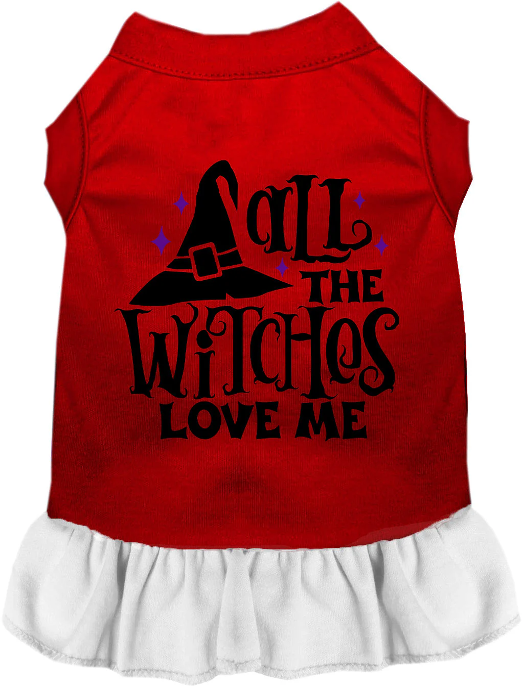 All the Witches Love Me Halloween Pet Dress - Image 5