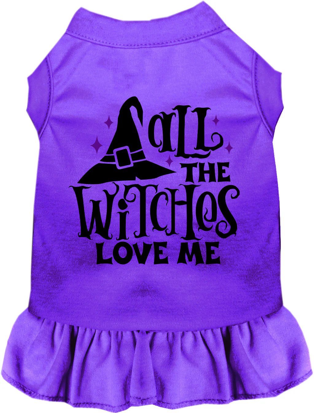 All the Witches Love Me Halloween Pet Dress - Image 6