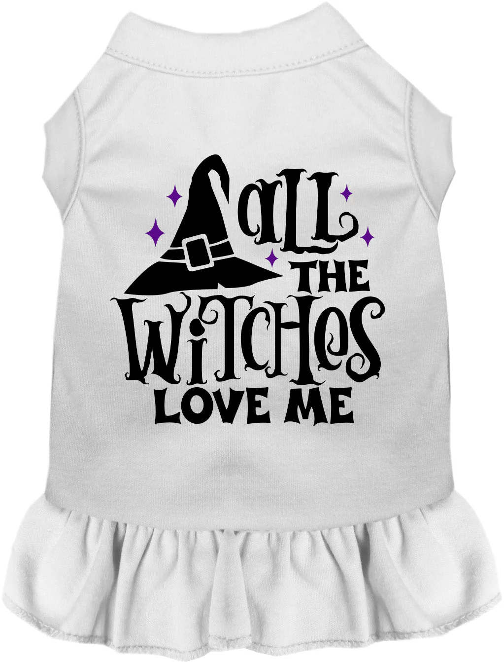 All the Witches Love Me Halloween Pet Dress - Image 7