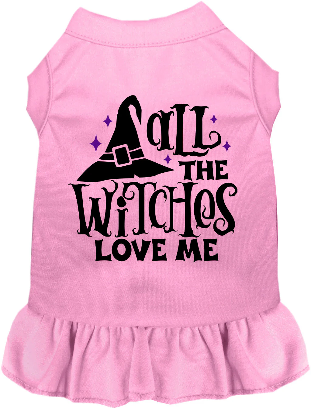 All the Witches Love Me Halloween Pet Dress - Image 8