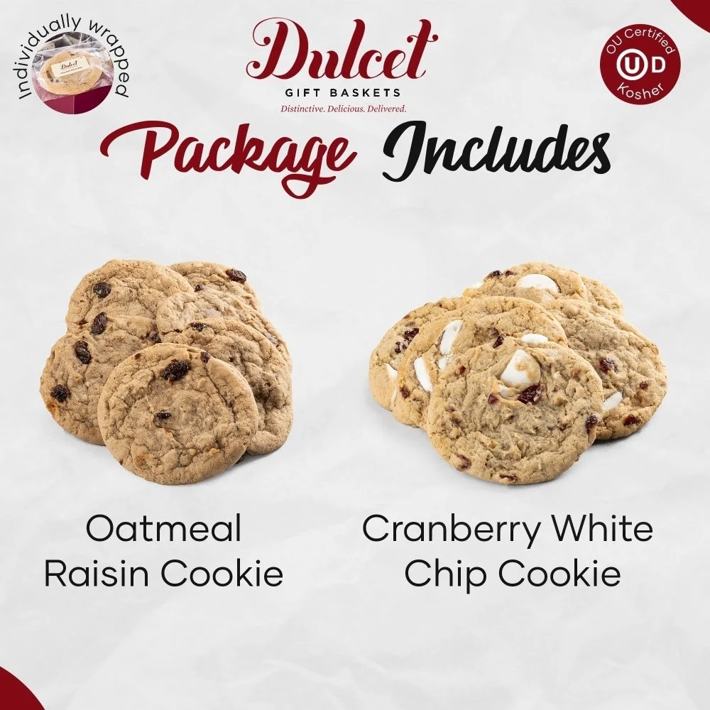All time Favorite Oatmeal Raisin and Cranberry White Chip Cookie Gift - Image 5