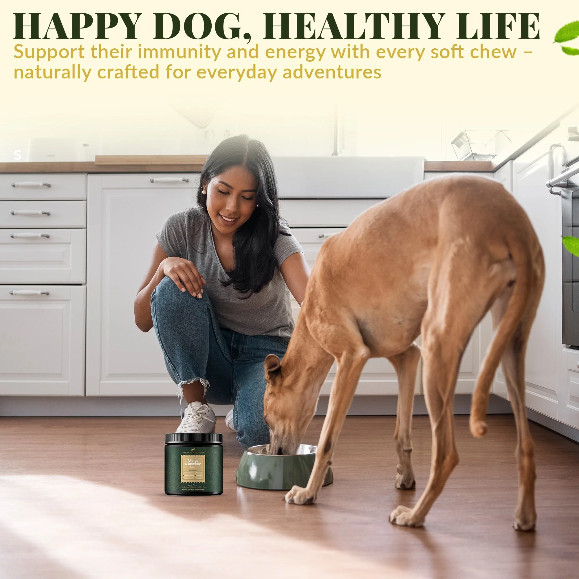 Allergy & Immune Bites for Dogs – Colostrum, Probiotics & Omega-3 – Seasonal Allergy & Itchy Skin Relief – Peanut Butter Flavor - Image 6