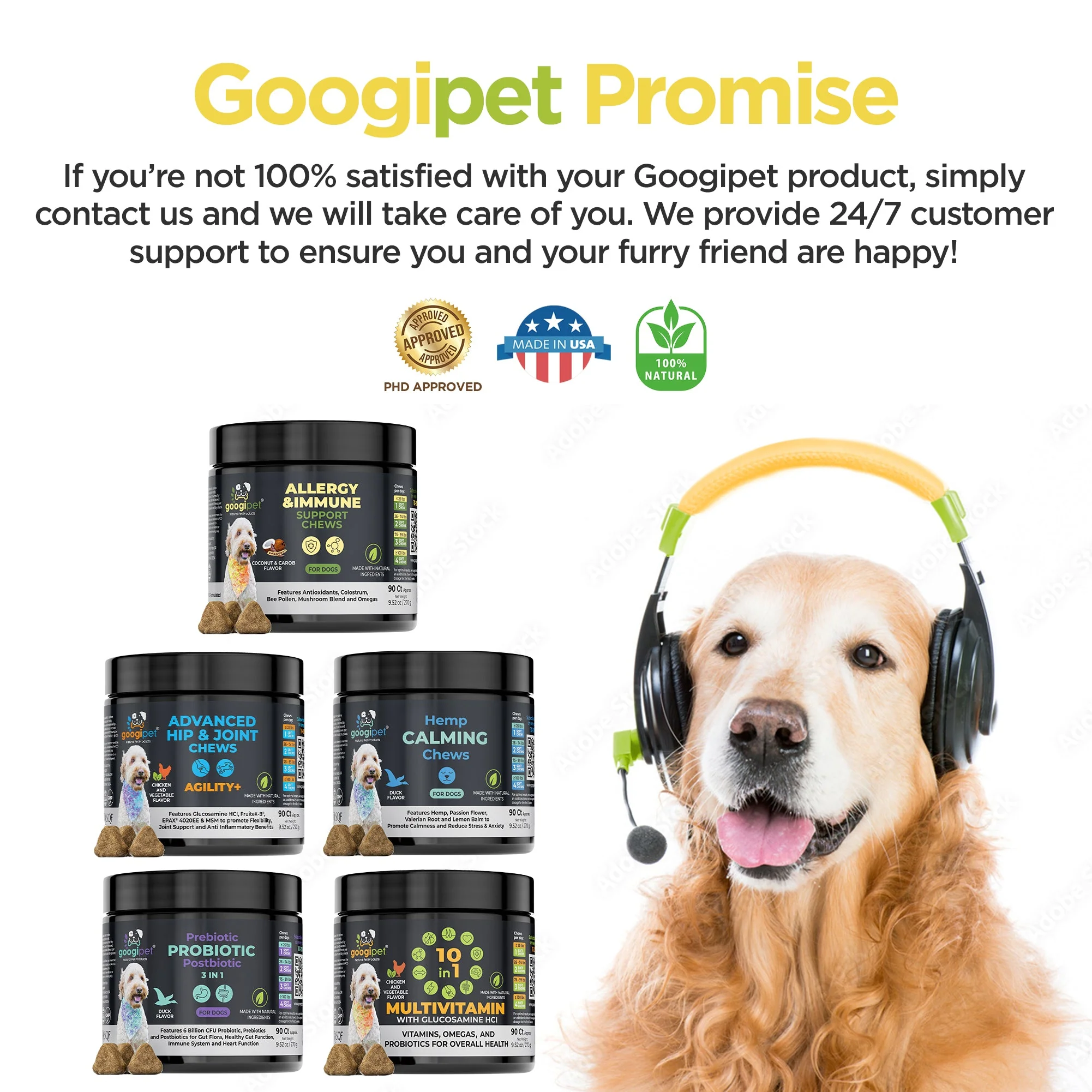 Allergy & Immune Support Chews for Dogs (Coconut & Carob Flavor) - Image 7