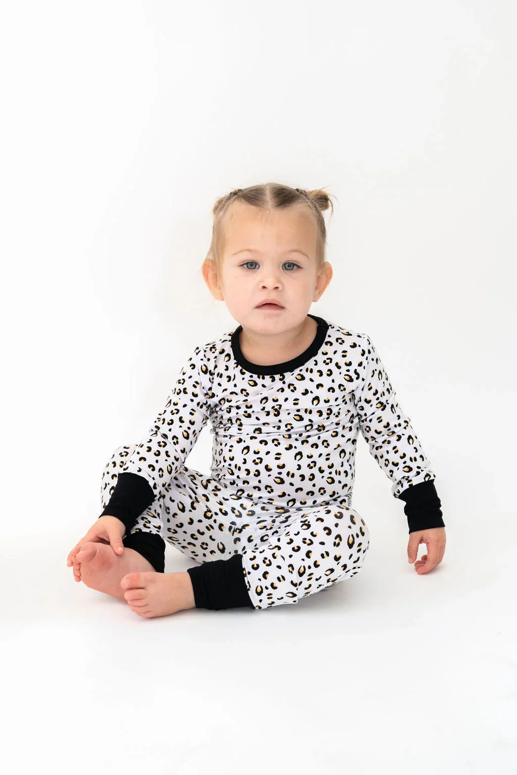 Allie Leopard Bamboo 2-Piece Long Sleeve Set