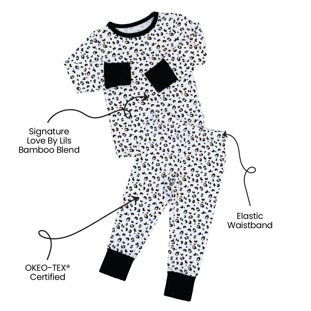 Allie Leopard Bamboo 2-Piece Long Sleeve Set - Image 2