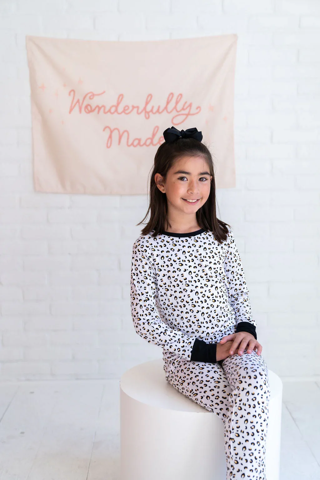 Allie Leopard Bamboo 2-Piece Long Sleeve Set - Image 3