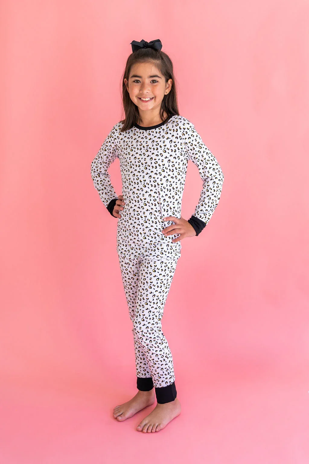 Allie Leopard Bamboo 2-Piece Long Sleeve Set - Image 6