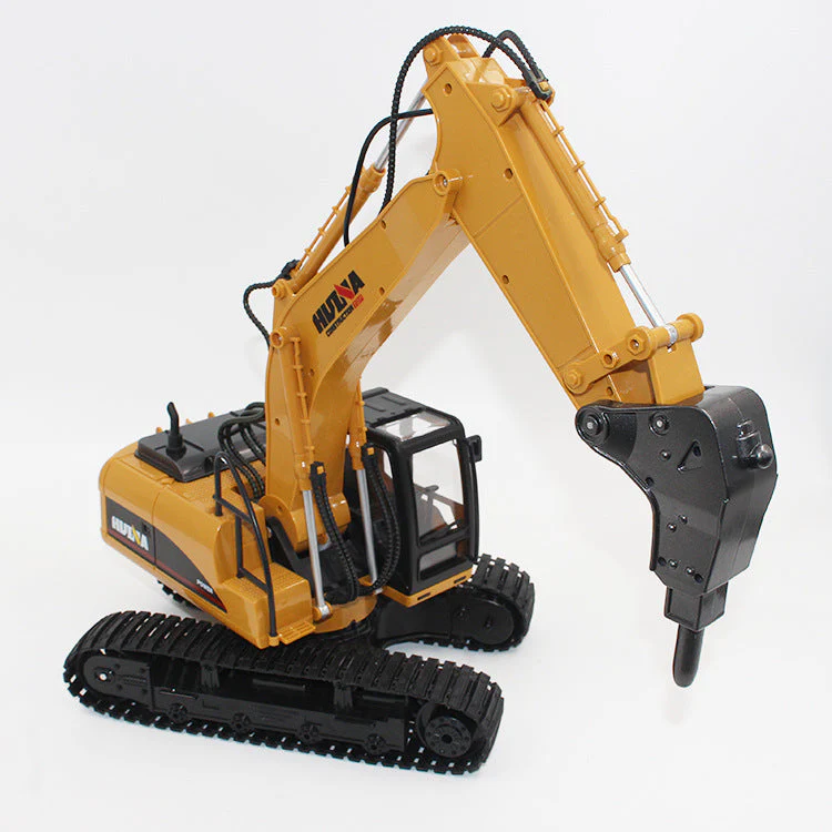 Alloy Electric Remote-controlled Engineering Vehicle Model Toy - Image 7
