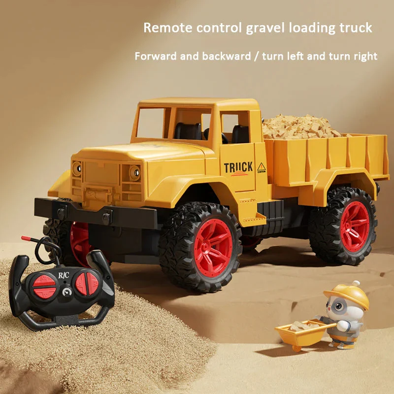 Alloy Remote Control Excavator Toy Car with Lights Sound Effect Electric Excavator Automobile Engineering Vehicle Children Gifts - Image 12