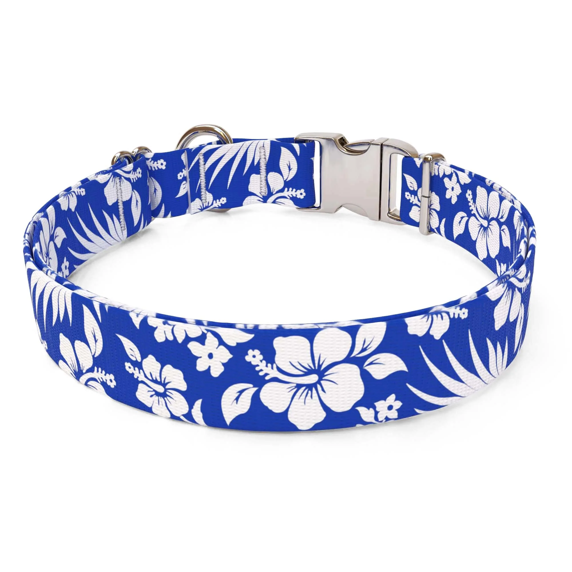 Aloha Blue Dog Collar - Image 2