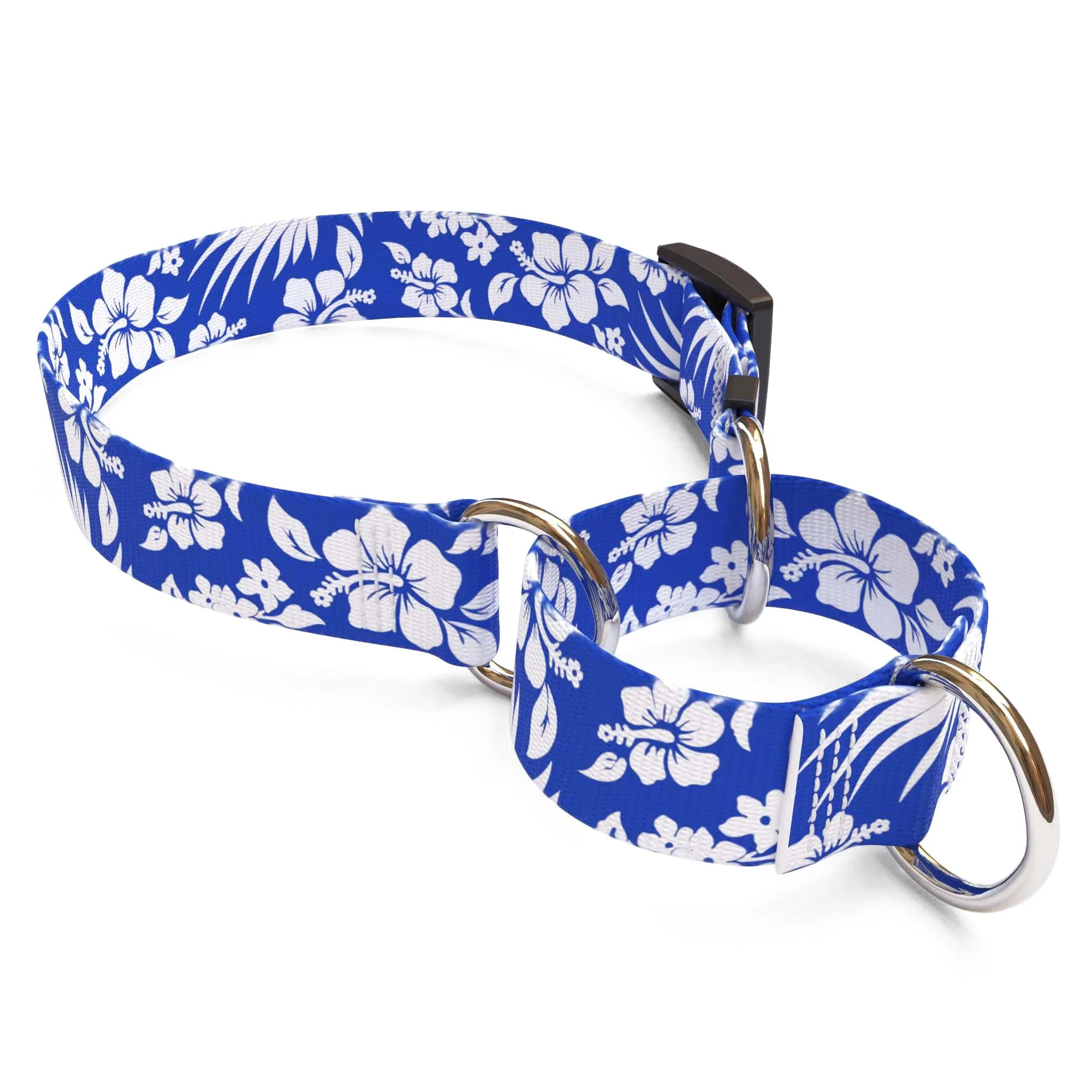 Aloha Blue Dog Collar - Image 3