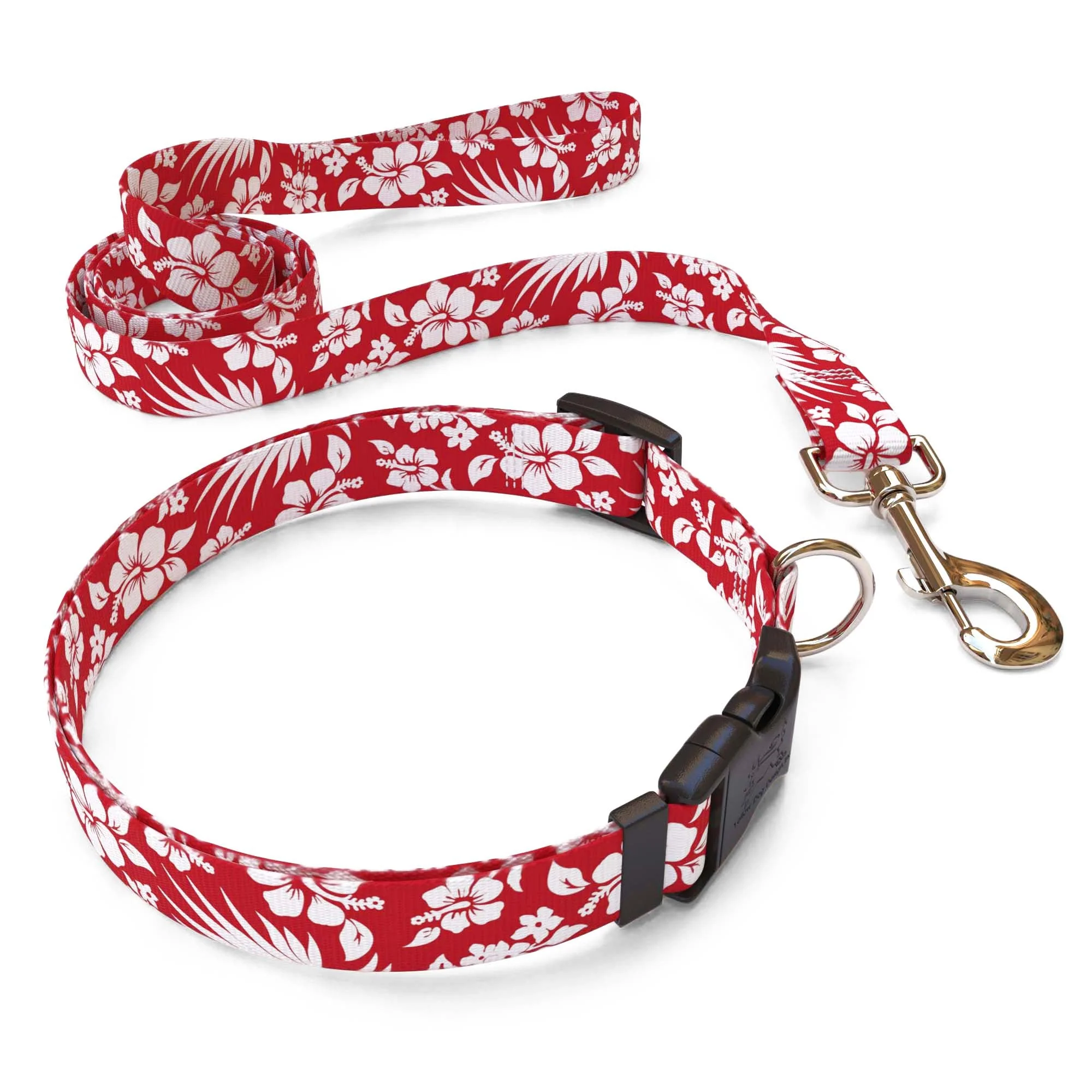 Aloha Red Dog Collar - Image 4