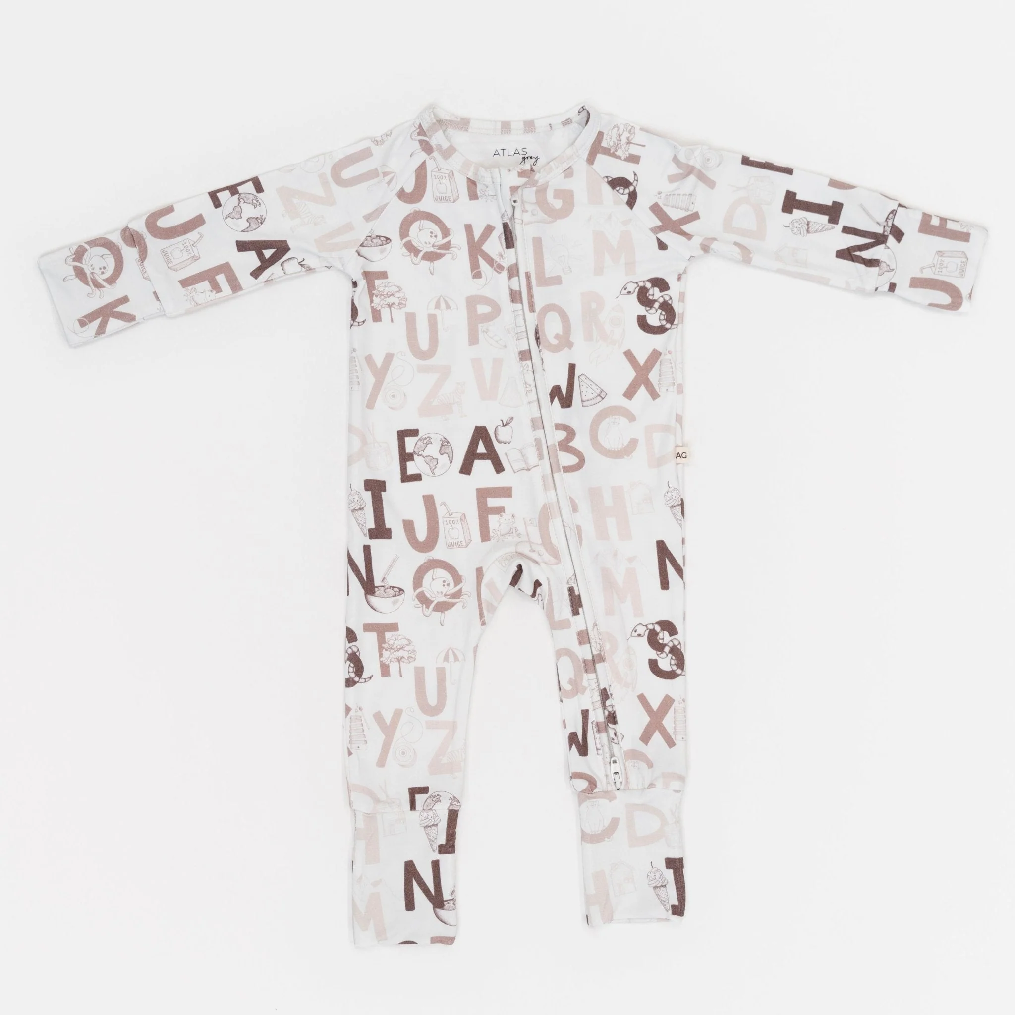Alphabet Bamboo Pajamas - Image 2