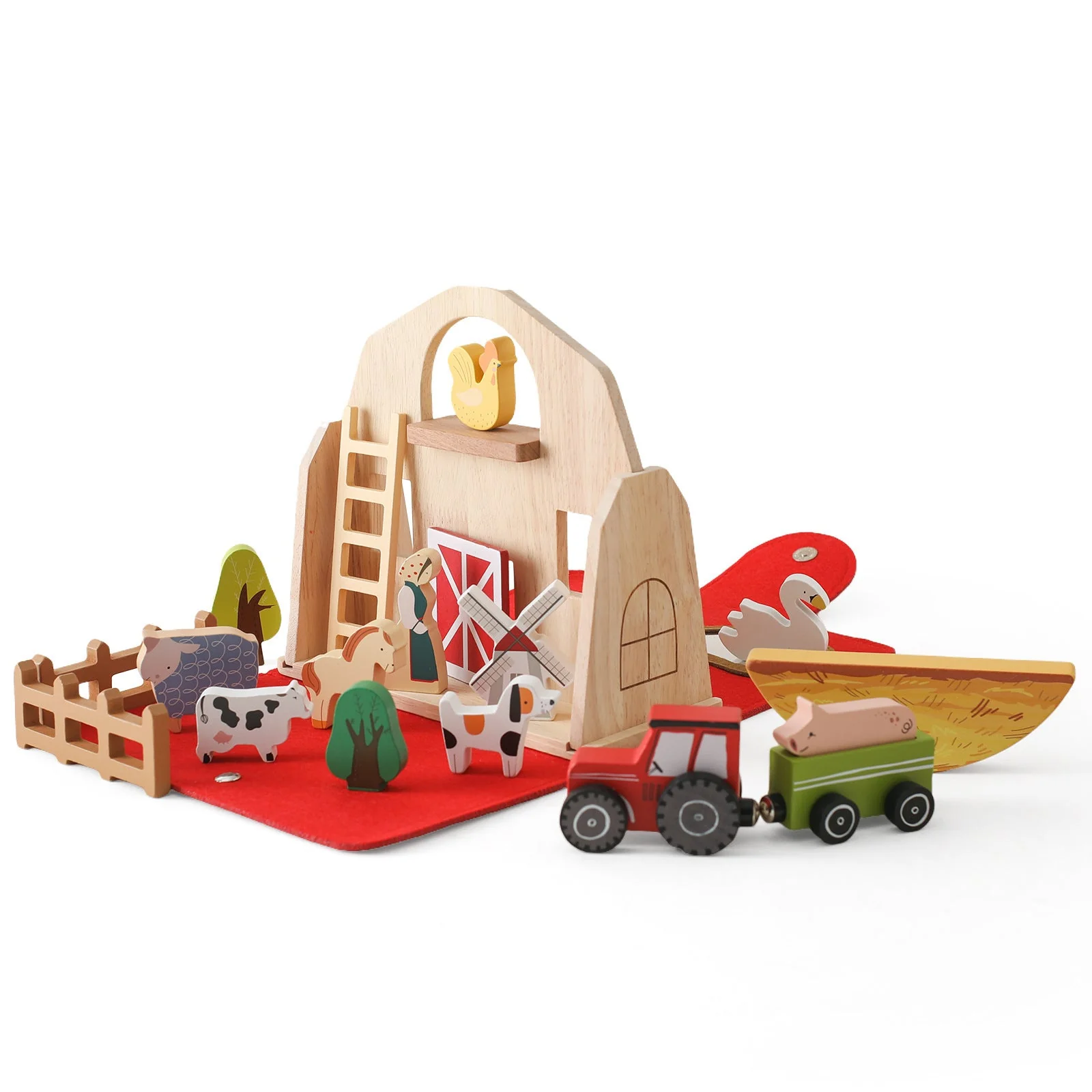 Amazon Baby Early Education Educational Stacking Rocket Boy Girl House Castle Assembling Toys - Image 11