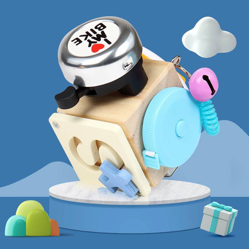 Amazon Children's Montessori Life Busy Block Baby Enlightenment Early Education Teaching Aids Educational Unlocking Toy Busy Board - Image 5