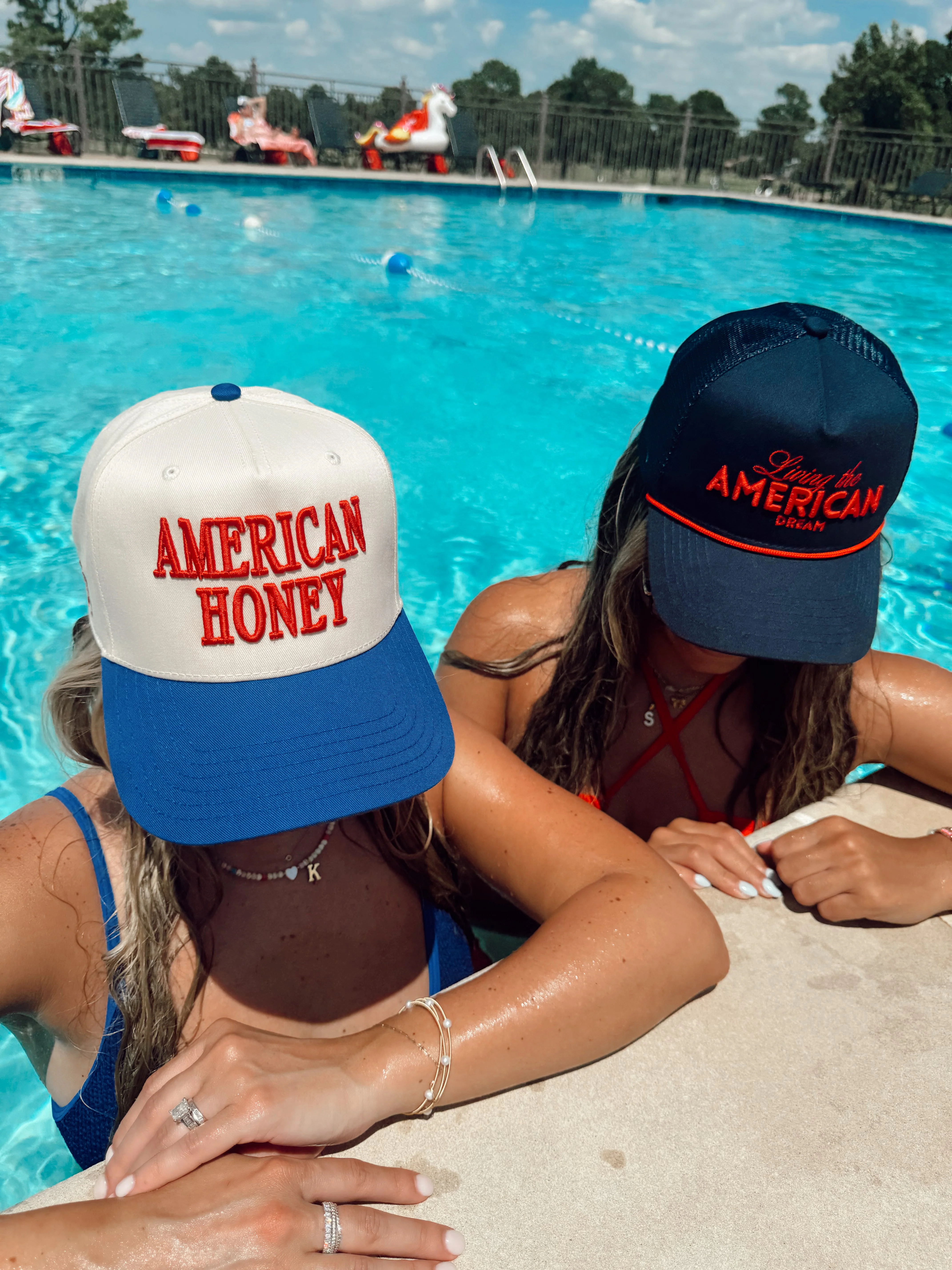 American Honey Vintage Trucker Hat - Image 10