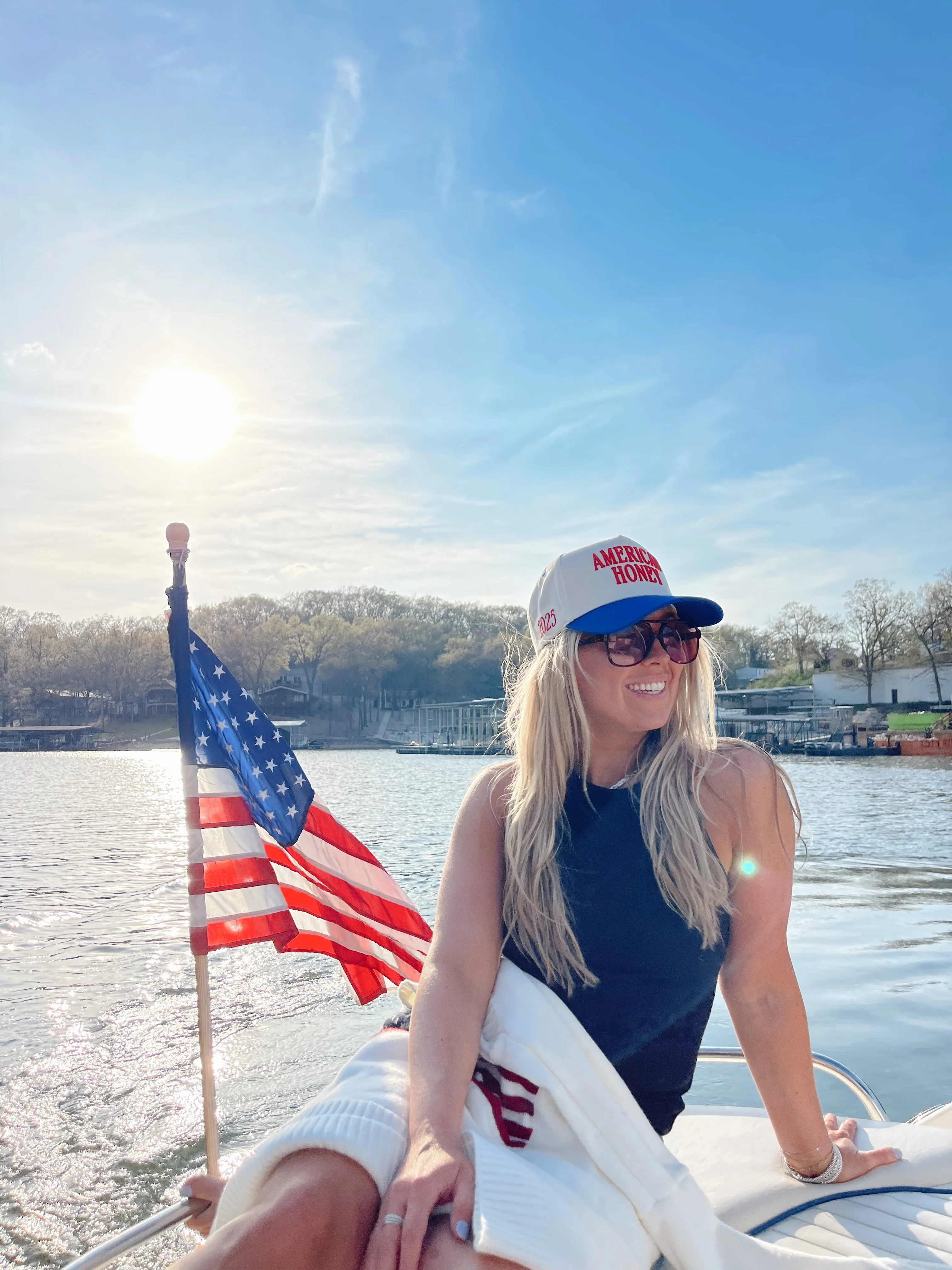 American Honey Vintage Trucker Hat - Image 3