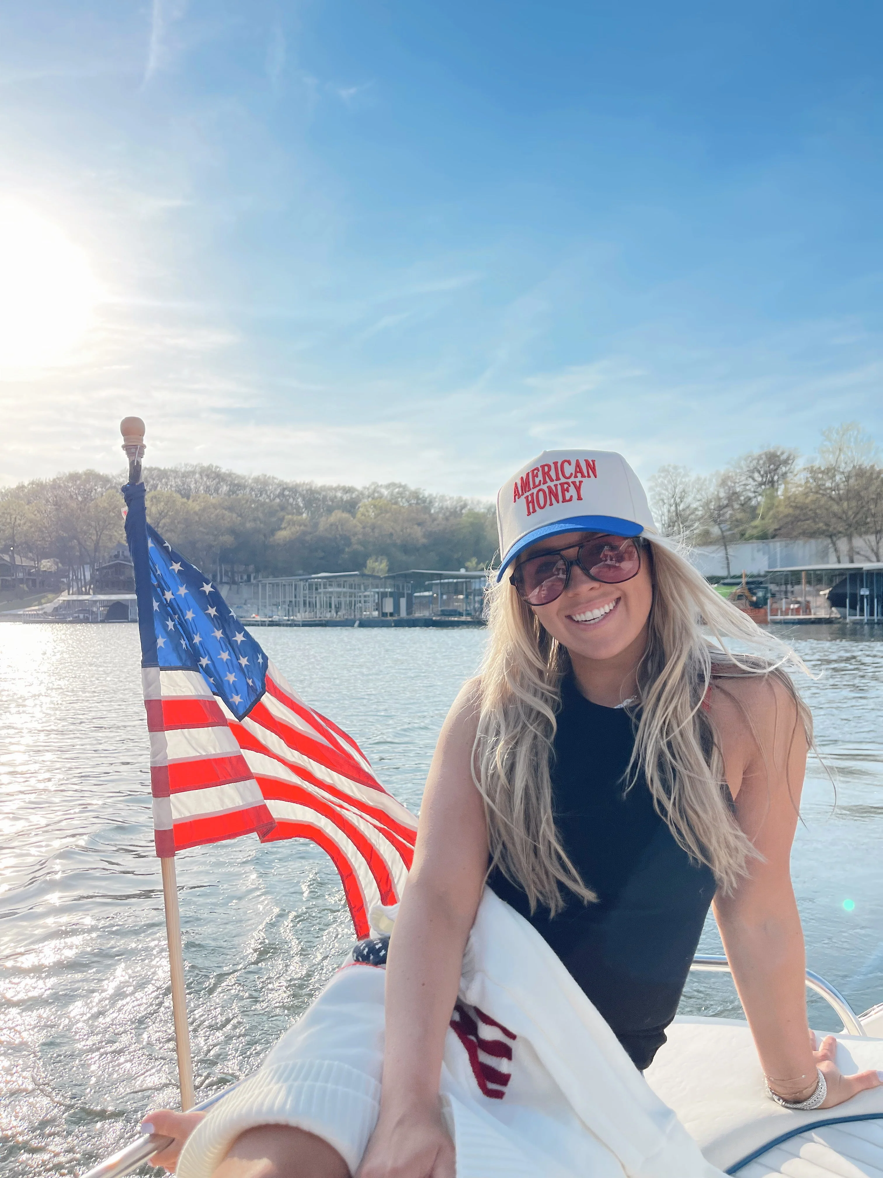 American Honey Vintage Trucker Hat - Image 4