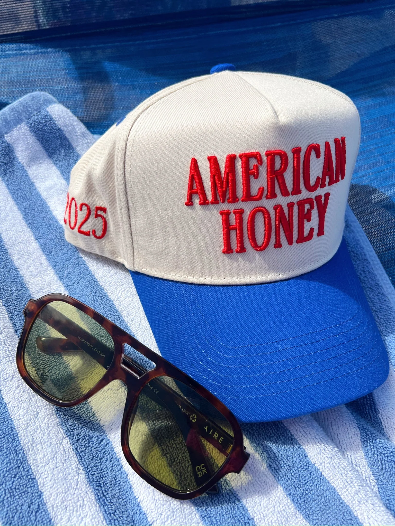 American Honey Vintage Trucker Hat - Image 9