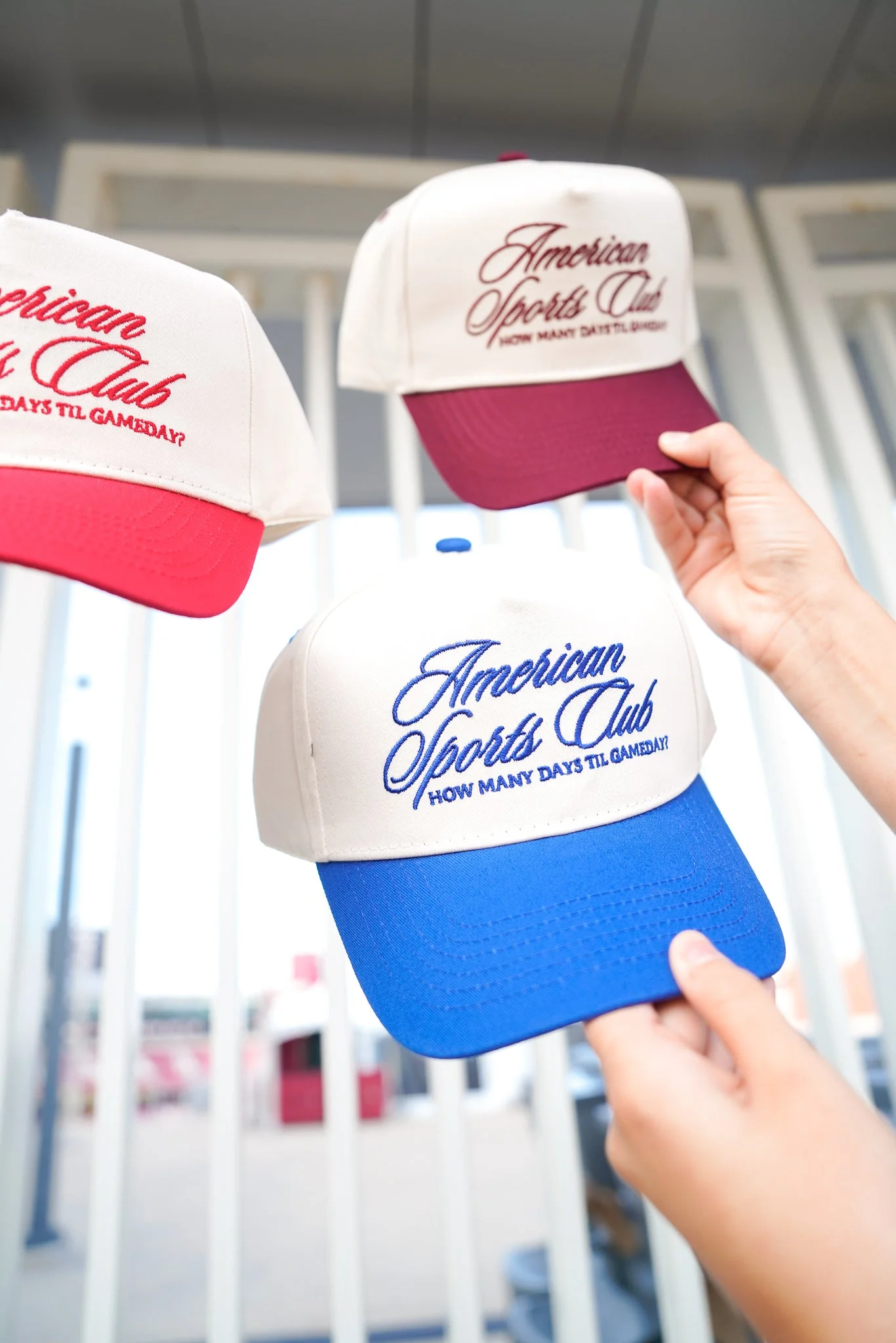 American Sports Club Vintage Trucker Hat - Image 15