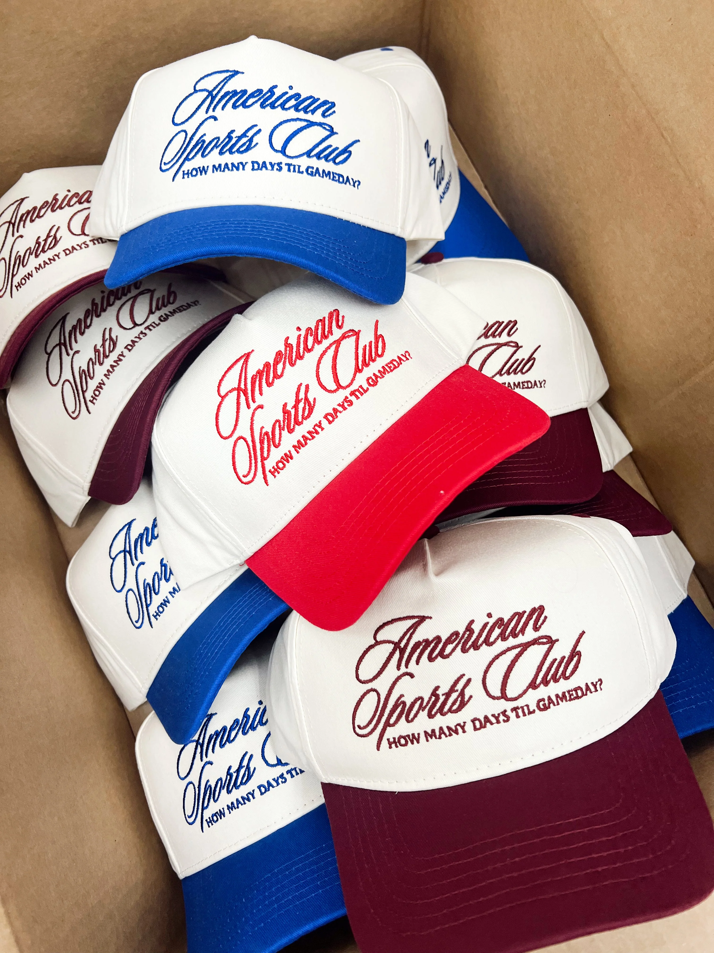 American Sports Club Vintage Trucker Hat - Image 18