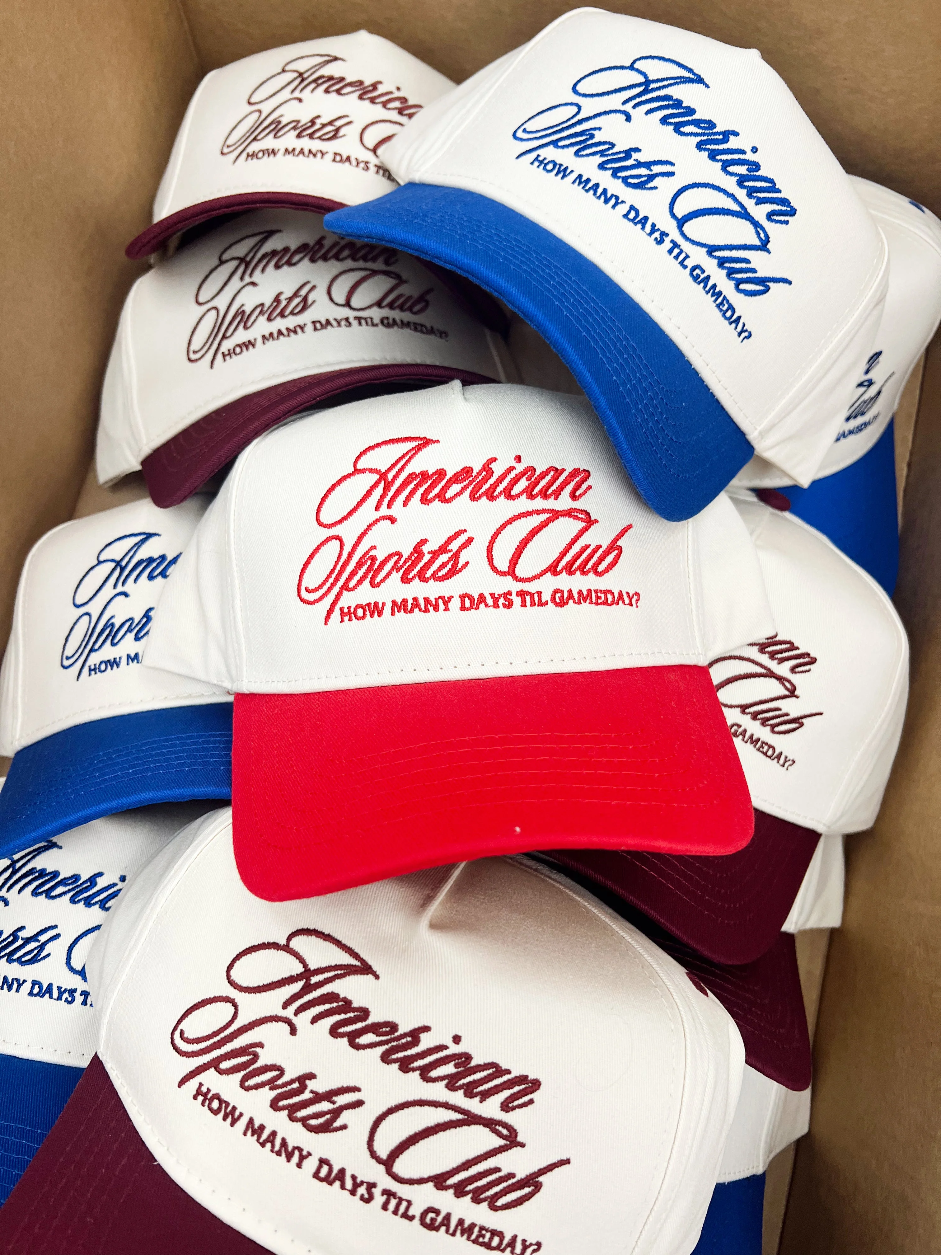 American Sports Club Vintage Trucker Hat - Image 23
