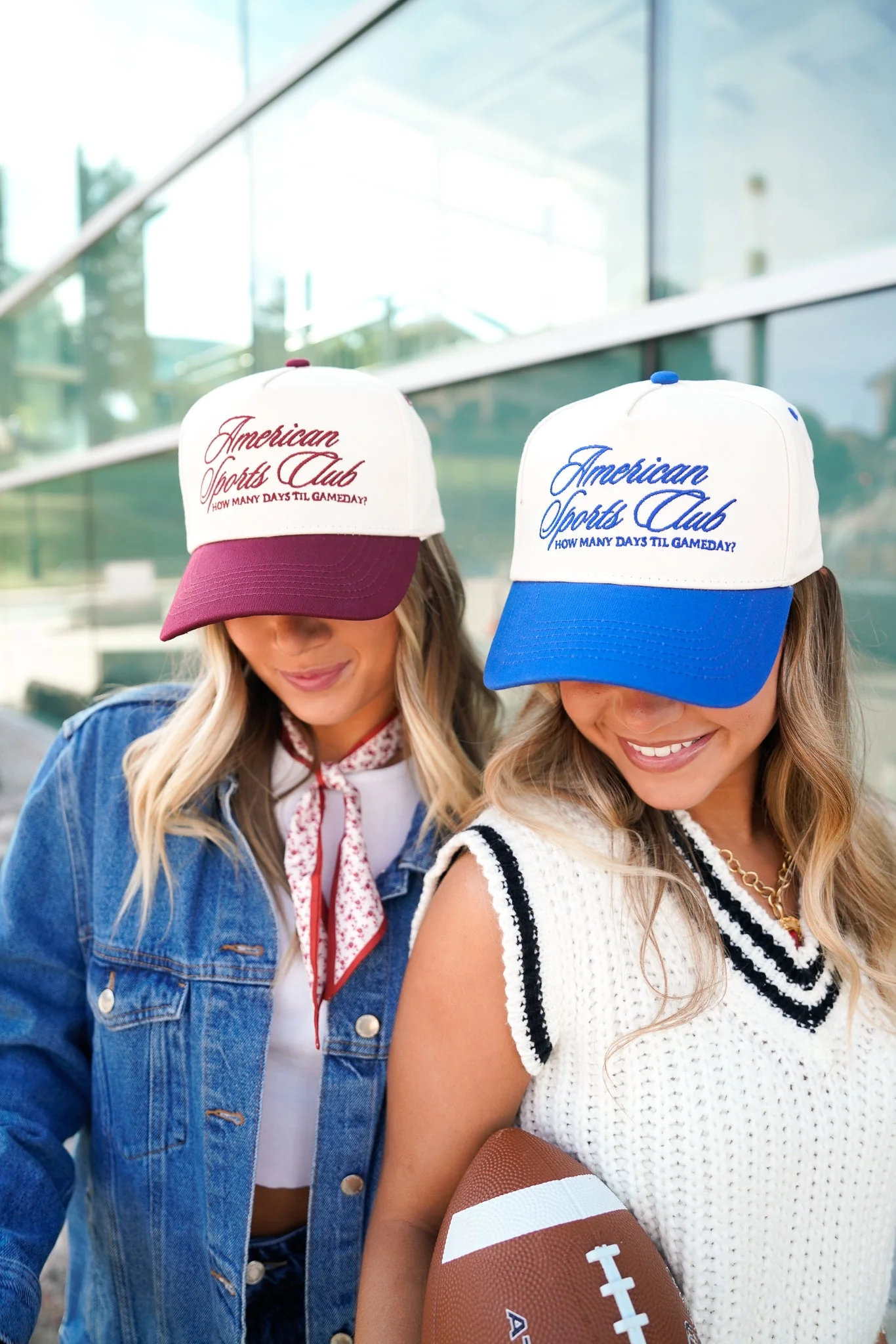 American Sports Club Vintage Trucker Hat - Image 4