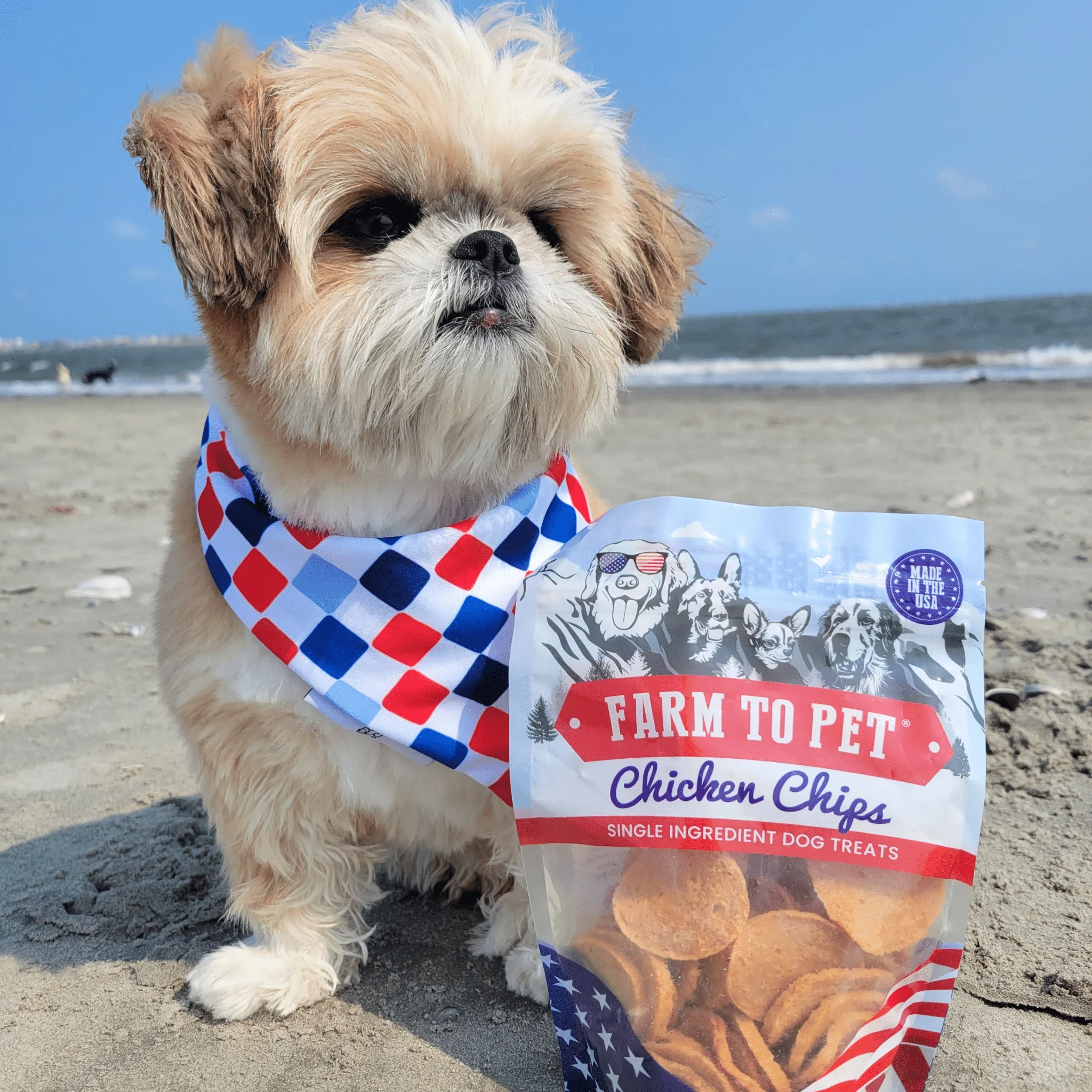Americana Chicken Chips for Dogs | Celebrate with USA-made Dog Treats - Image 4