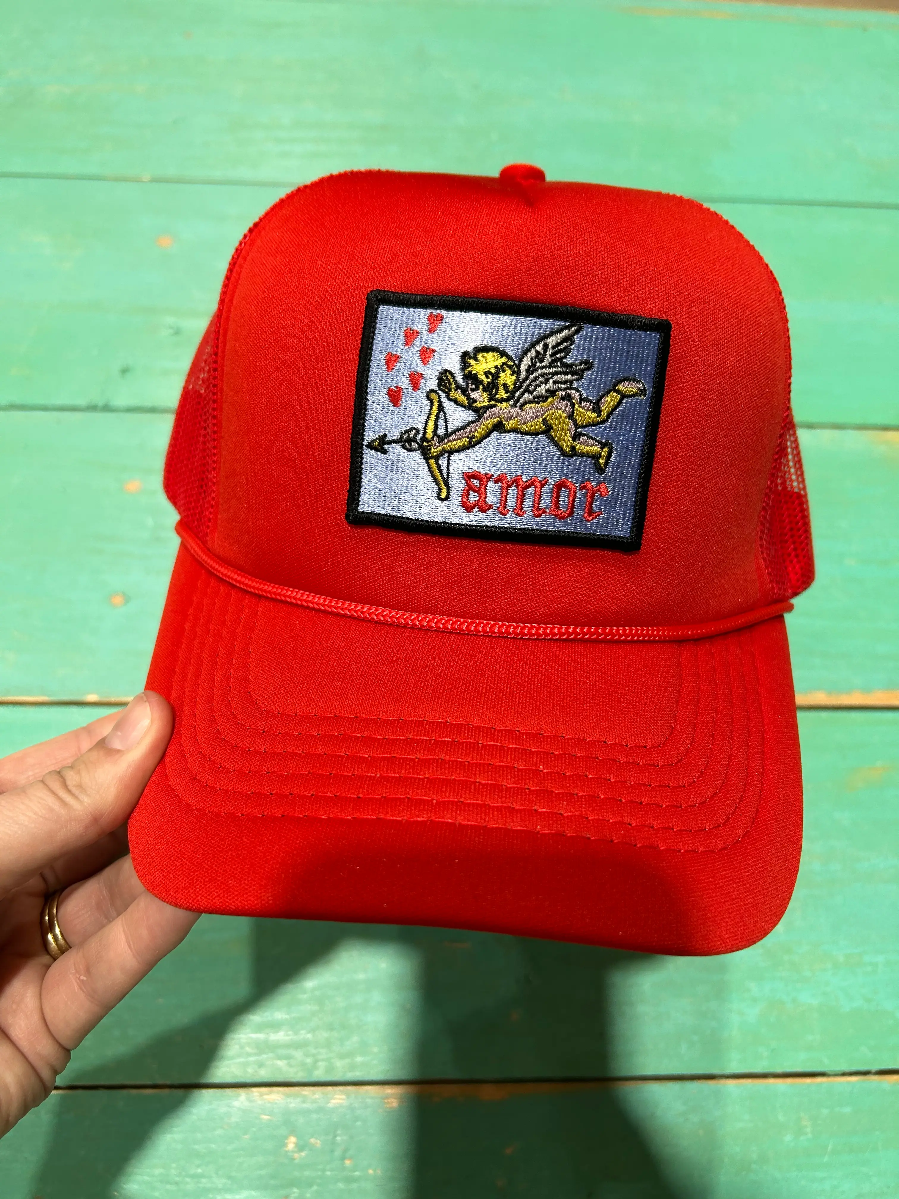 Amor Patched Trucker Hat - Image 3
