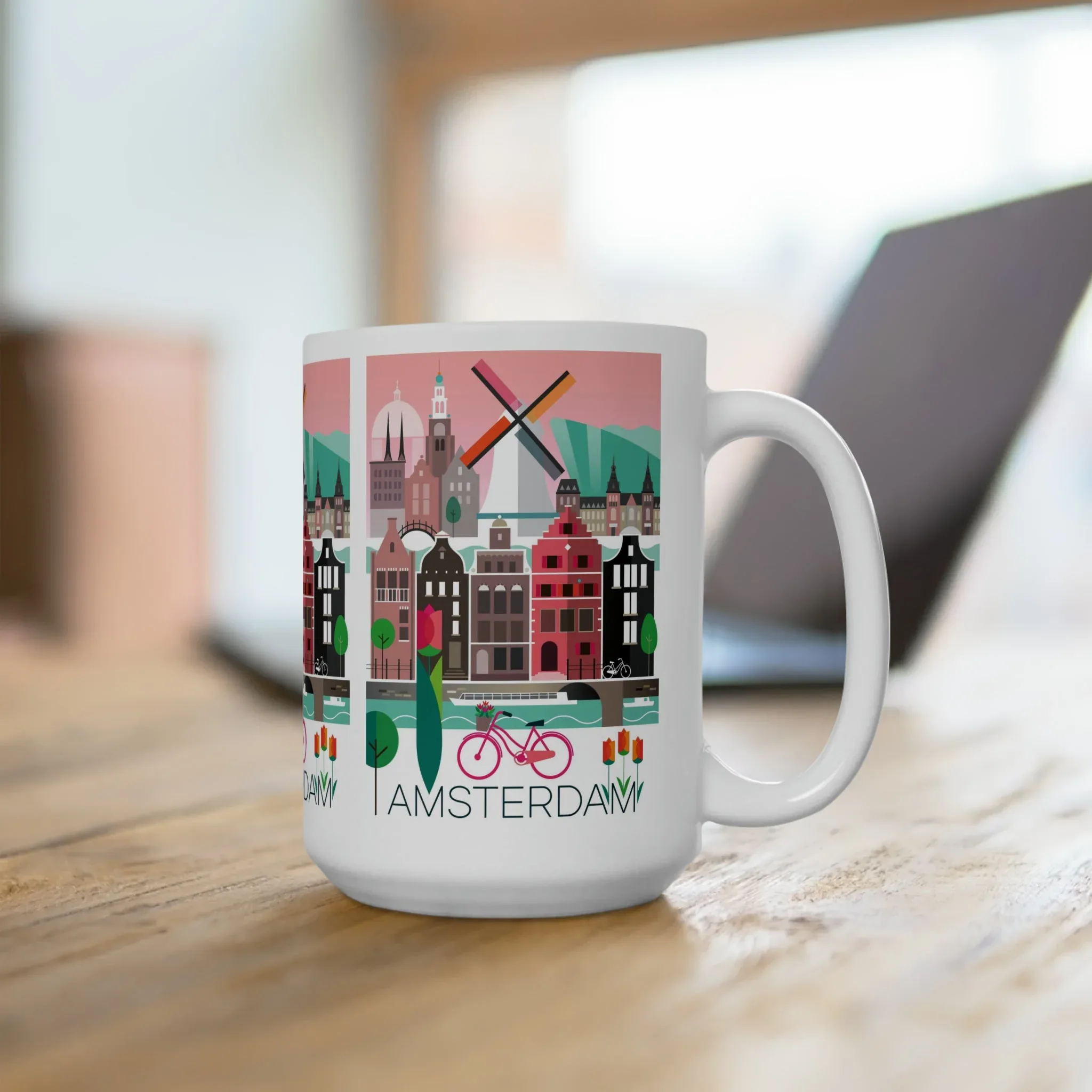 Amsterdam Ceramic Mug 11oz or 15oz - Image 4