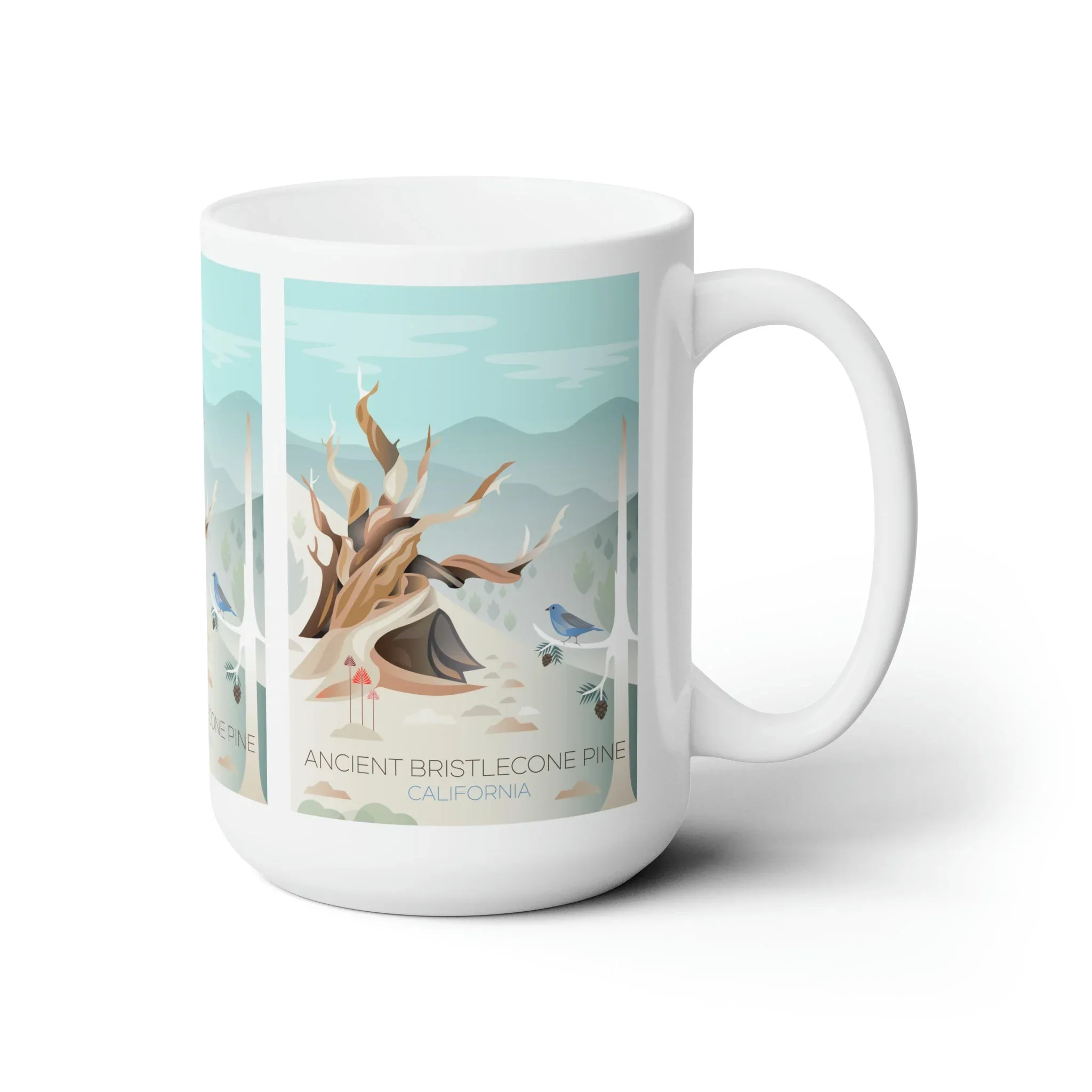 Ancient Bristlecone Ceramic Mug 11oz or 15oz - Image 3