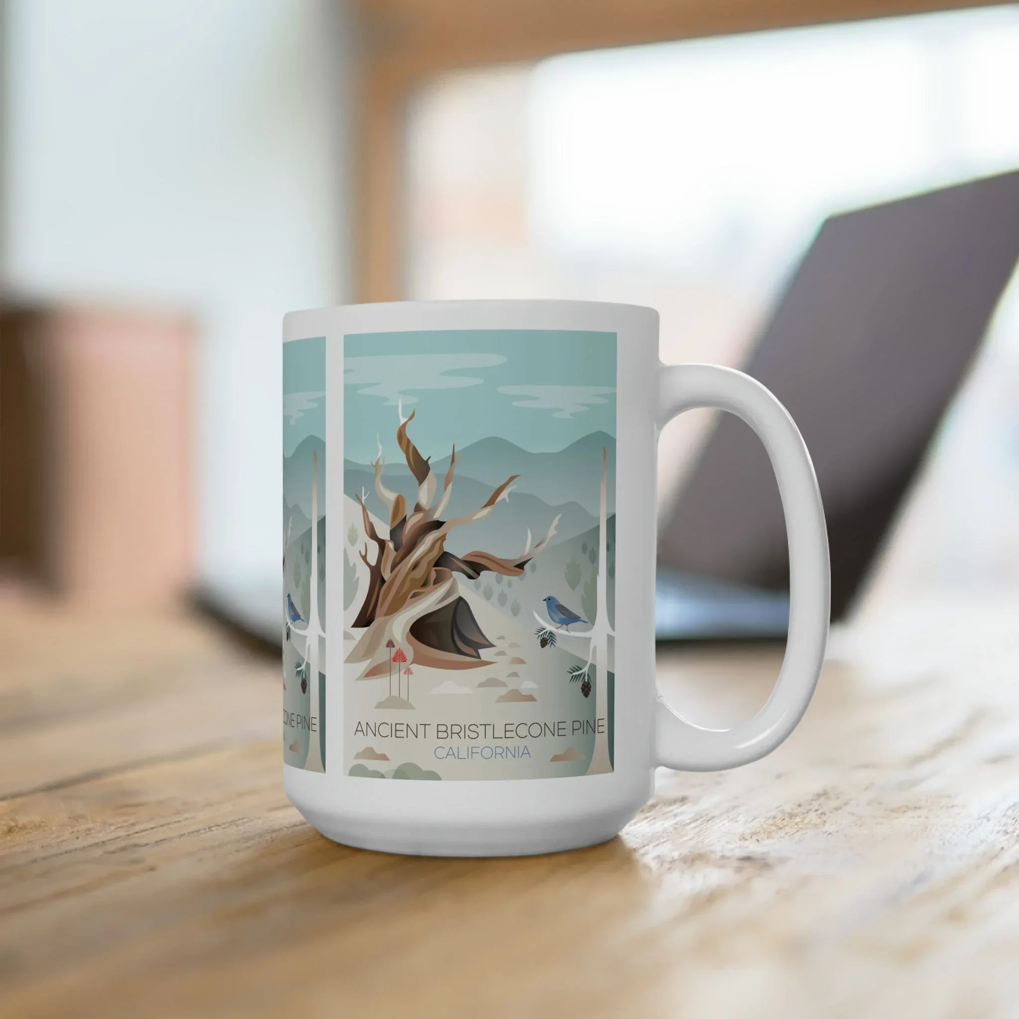 Ancient Bristlecone Ceramic Mug 11oz or 15oz - Image 4