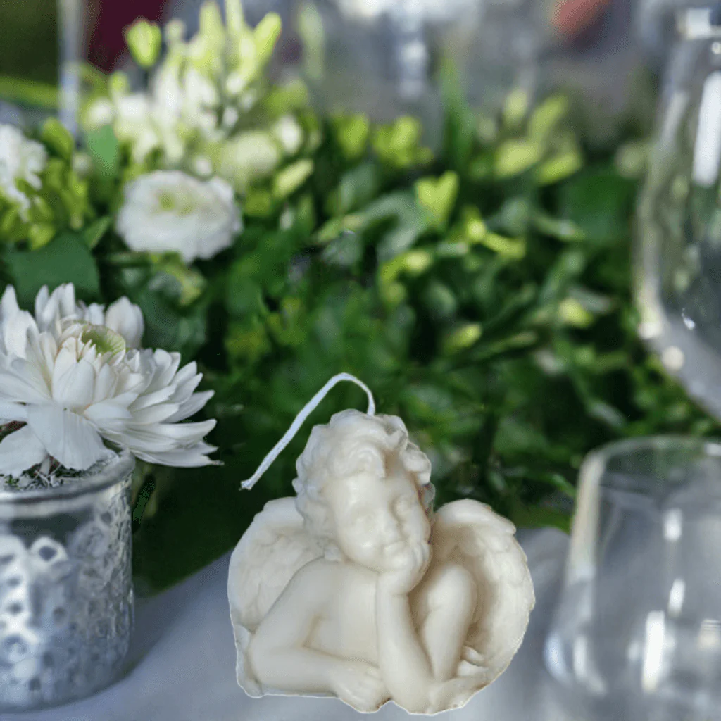 Angel Candle | Sculptural Soy Wax - Image 2