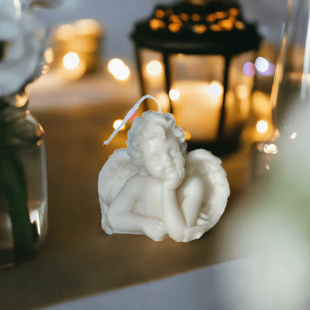 Angel Candle | Sculptural Soy Wax - Image 3