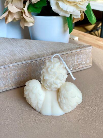 Angel Candle | Sculptural Soy Wax - Image 5