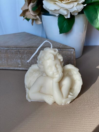 Angel Candle | Sculptural Soy Wax - Image 6