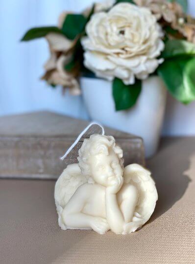 Angel Candle | Sculptural Soy Wax - Image 7
