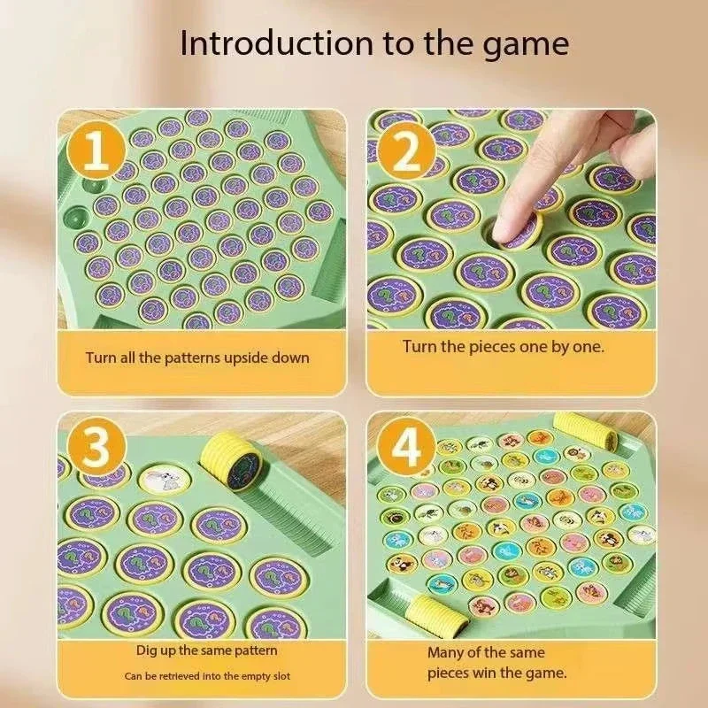 Animal Flip Chess – Fun Memory Game for Kids & Family Board Game - Image 5