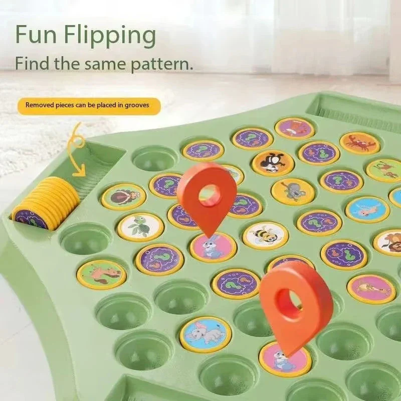 Animal Flip Chess – Fun Memory Game for Kids & Family Board Game - Image 6
