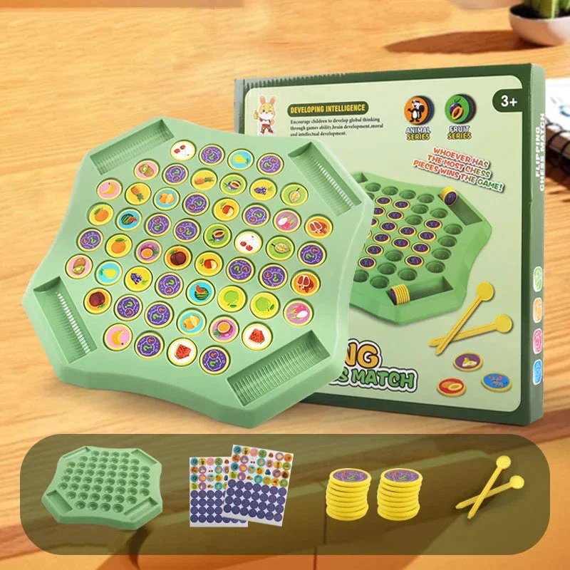 Animal Flip Chess – Fun Memory Game for Kids & Family Board Game - Image 8