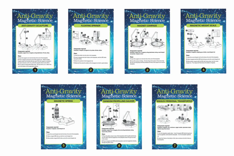 ANTI-GRAVITY MAGNETIC SCIENCE Experiment Kit - Image 3