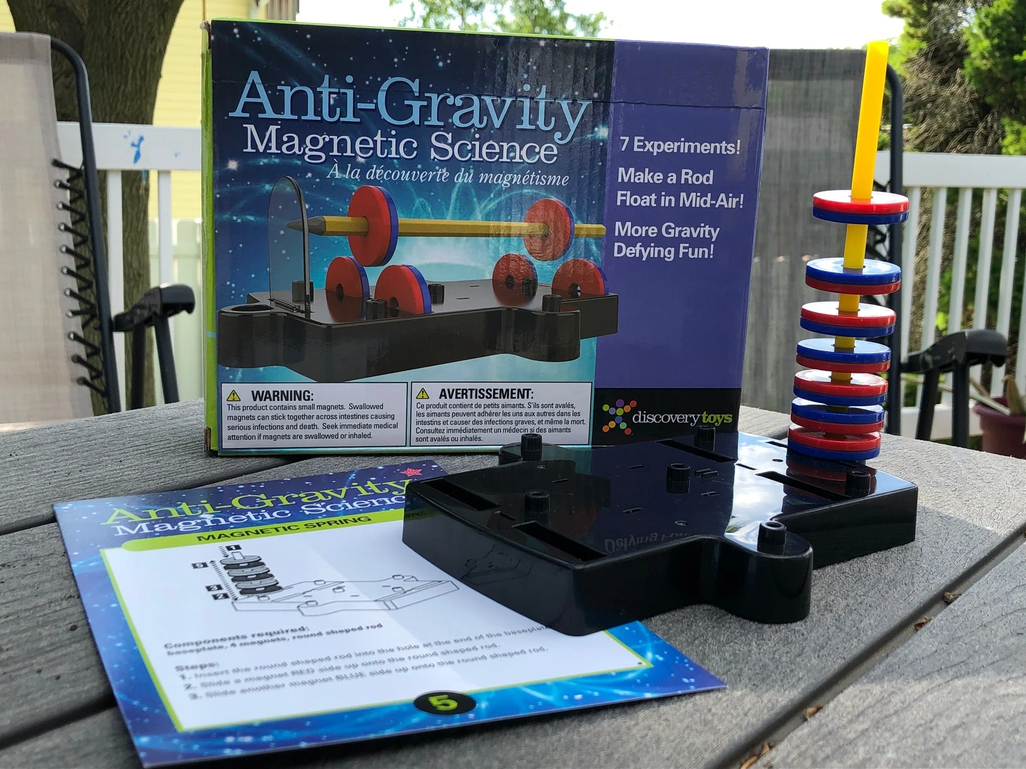 ANTI-GRAVITY MAGNETIC SCIENCE Experiment Kit - Image 9