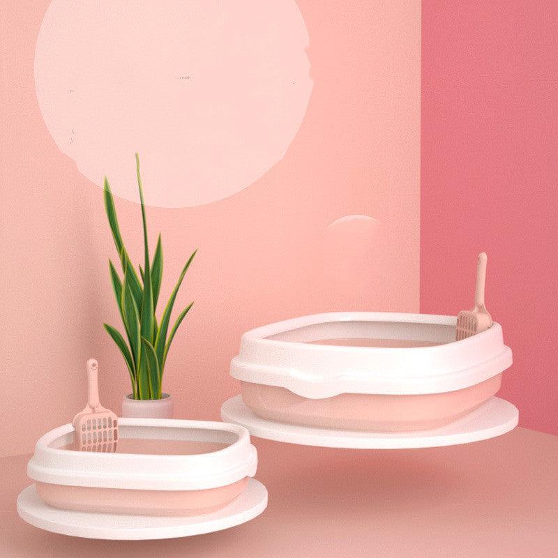 Anti-Splash Pet Litter Box with Scoop - Image 5
