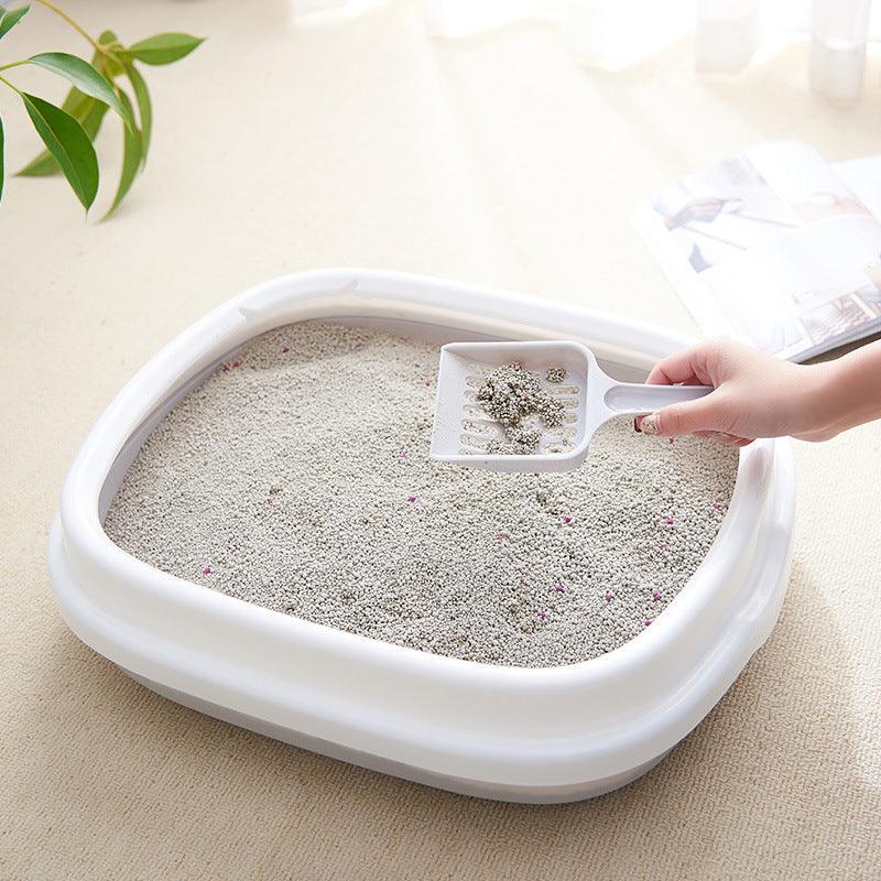 Anti-Splash Pet Litter Box with Scoop - Image 7