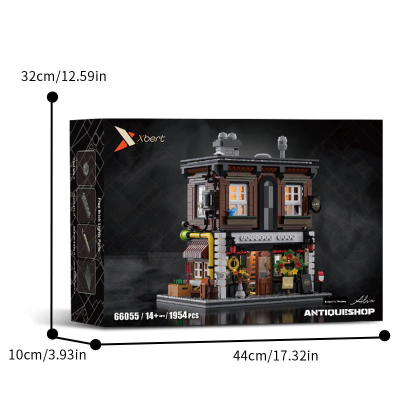 Antique Shop Assembled Building Block Toy Model - Image 2