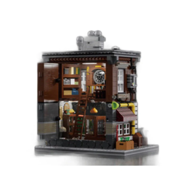 Antique Shop Assembled Building Block Toy Model - Image 4