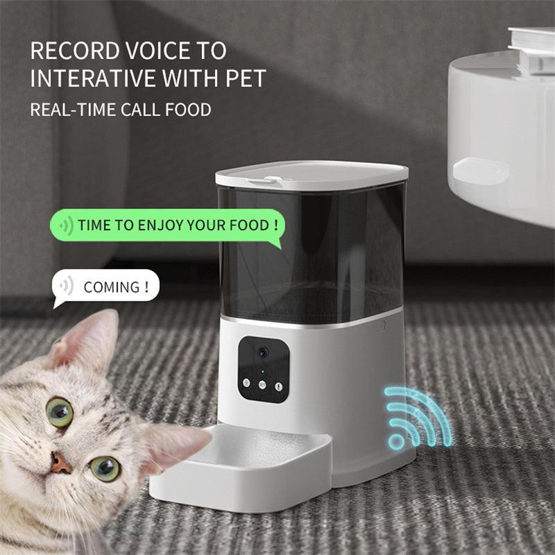 APP Control Smart Camera Pet Feeder - Image 2
